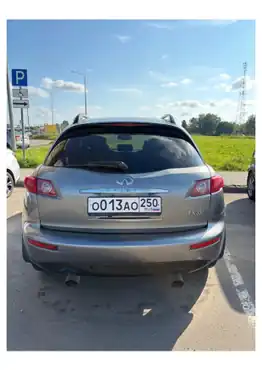 Автомобиль марки INFINITI модель FX 2003 г.в. VIN-номер JNRAS08W53X003446