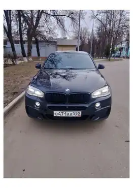 Автомобиль марки BMW модель X6 XDRIVE40D 2016 г.в. VIN-номер X4XKV494X0LA03628