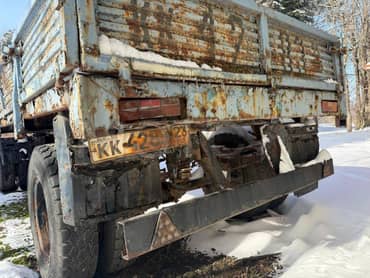 Прицеп бортовой СЗАП83520, 1991 года еще