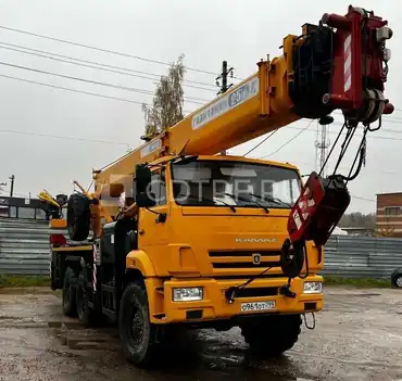 Лот 2.Кран автомобильный КС-55713 на шасси КАМАЗ 43118-50, 2019г 