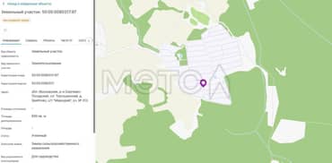 Земельный участок в Московской обл., 600 кв.м.